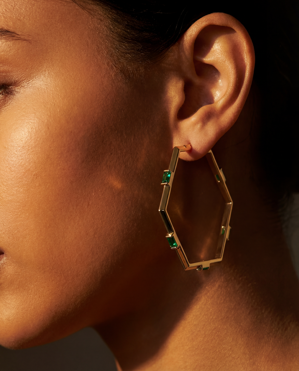 The Claire Hoop Earrings - Large