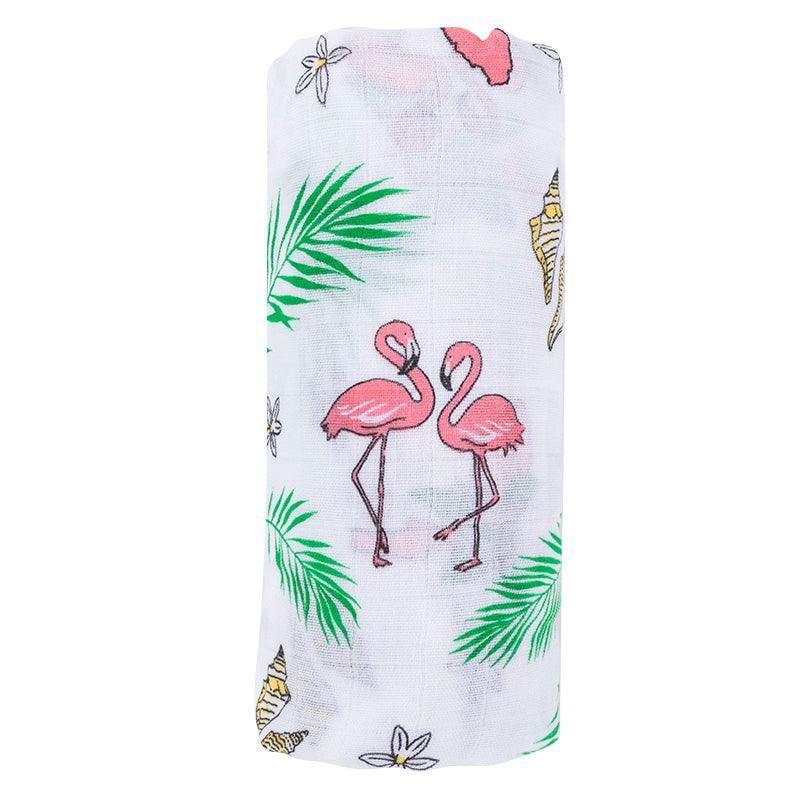 Florida Baby Muslin Swaddle Blanket (Floral)