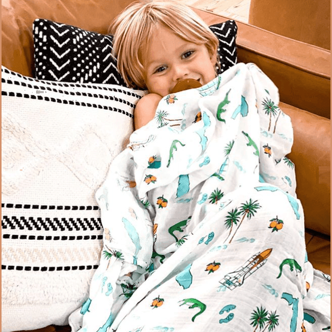 Florida Baby Muslin Swaddle Blanket