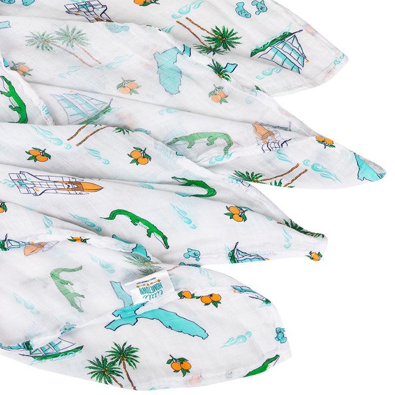 Florida Baby Muslin Swaddle Blanket
