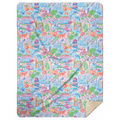 Florida (South) Plush Throw Blanket 60x80