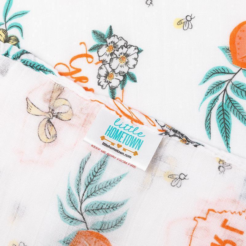 Georgia Girl Baby Muslin Swaddle Blanket