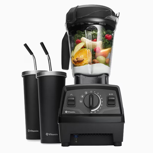 Vitamix E520 12-Speed Countertop Blender and Tumblers Slate