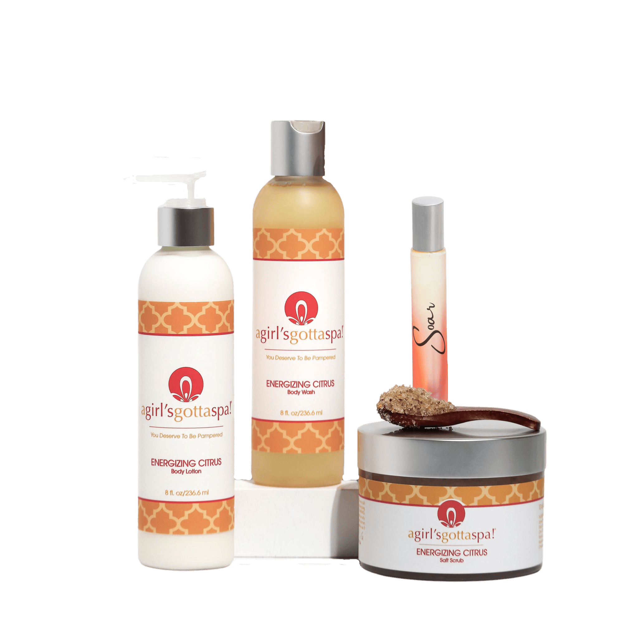 Energizing Citrus Mood Boost Body Care and Fragrance Ritual Set