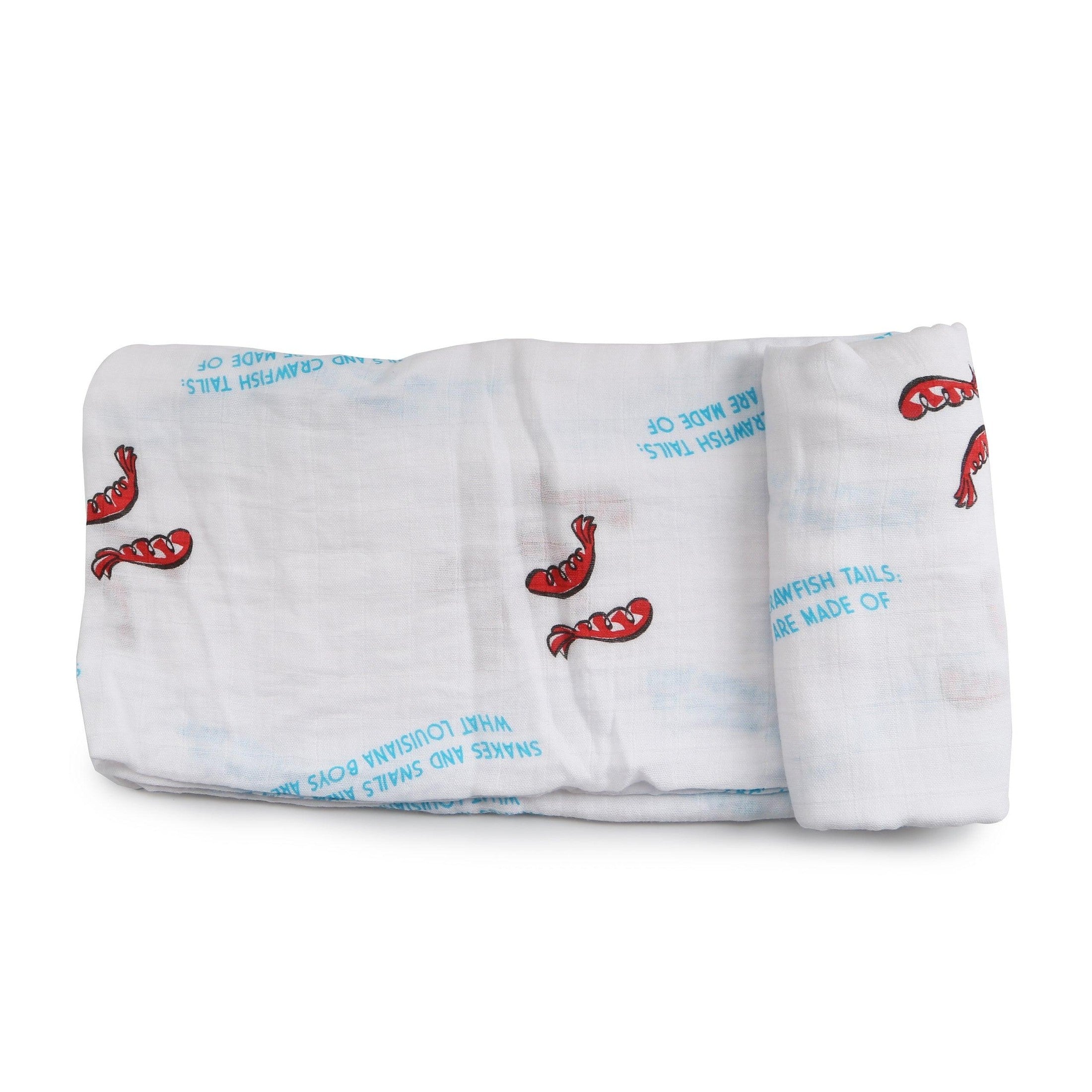 Louisiana Baby Boy Baby Muslin Swaddle Receiving Blanket