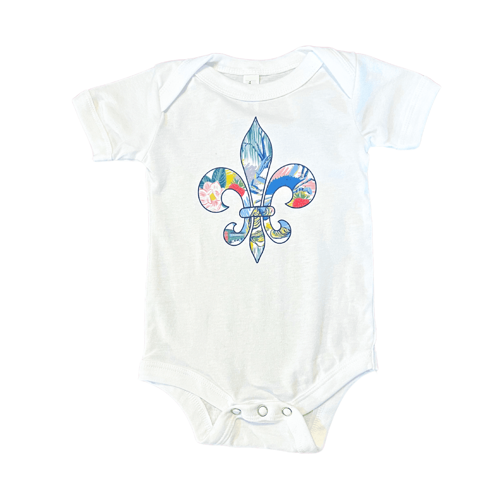 Louisiana Fleur De Lis Baby Gift Bundle