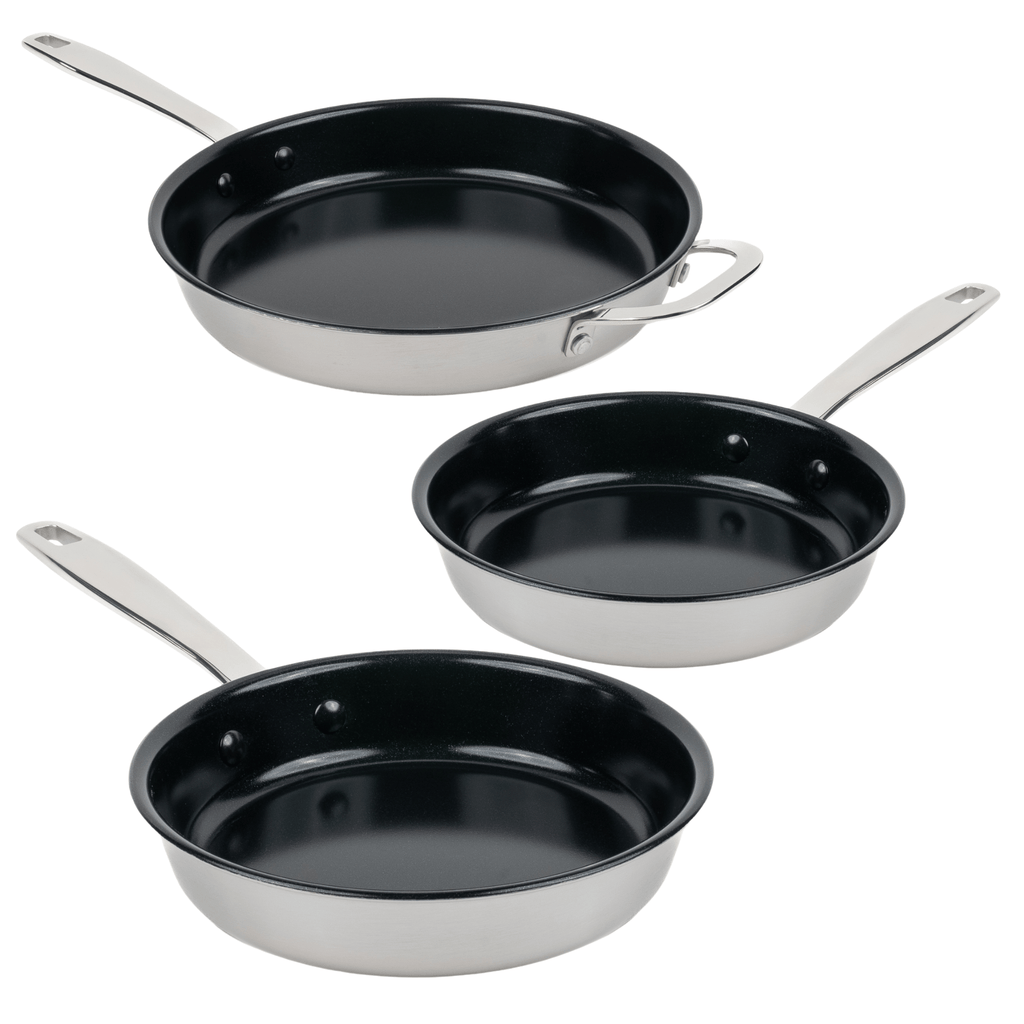 Maestro Frying Pan — Stainless - Alva Cookware