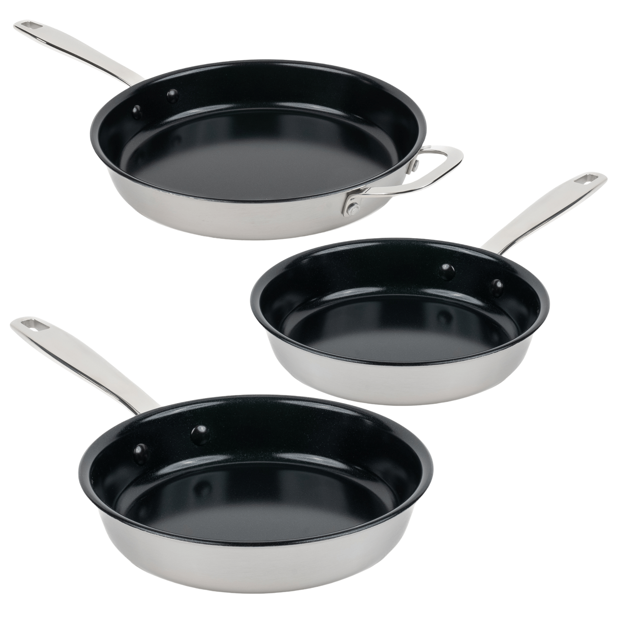 Maestro Frying Pan — Stainless - Alva Cookware