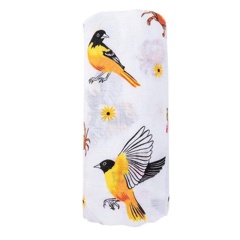 Maryland Baby Muslin Swaddle Receiving Blanket