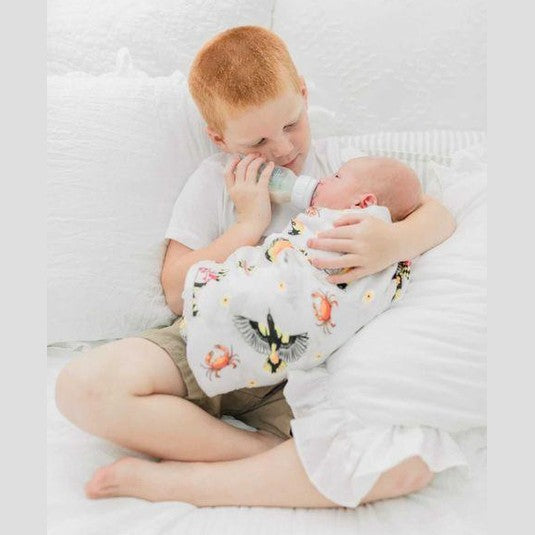 Maryland Baby Muslin Swaddle Receiving Blanket