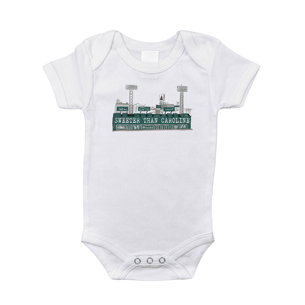 Massachusetts Sweeter Than Caroline Baby Onesie