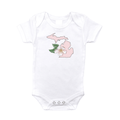 Michigan Apple Blossom Baby Onesie