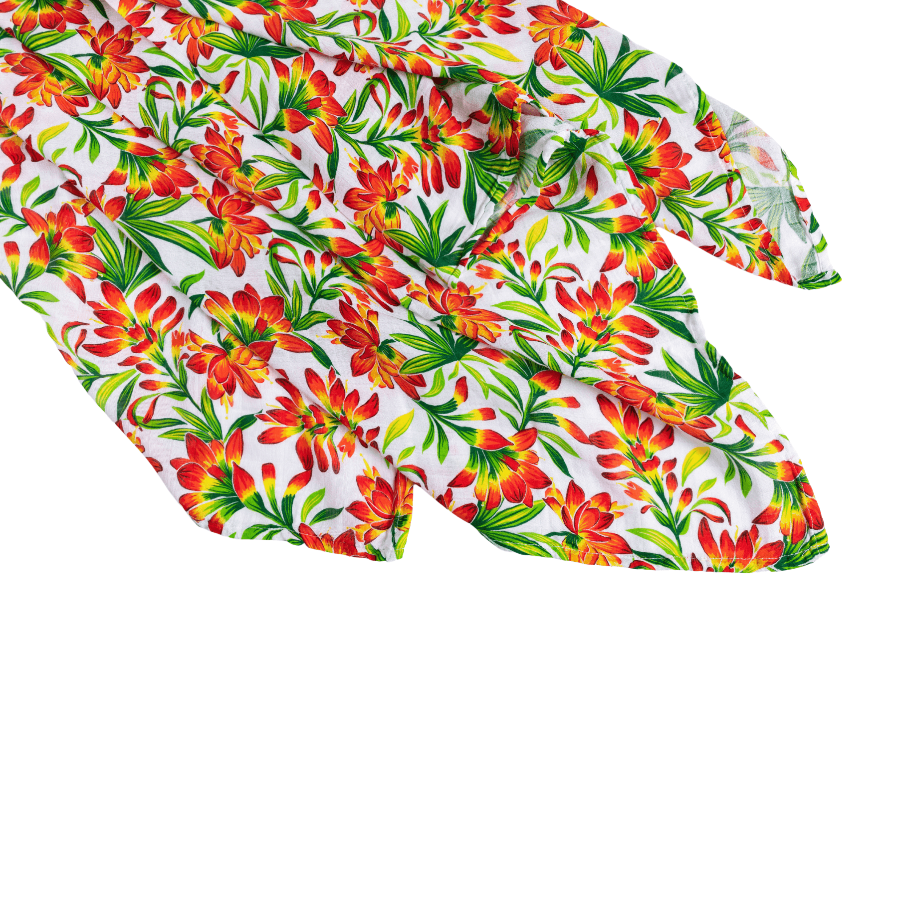 Muslin Swaddle Baby Blanket: Prairie Fire