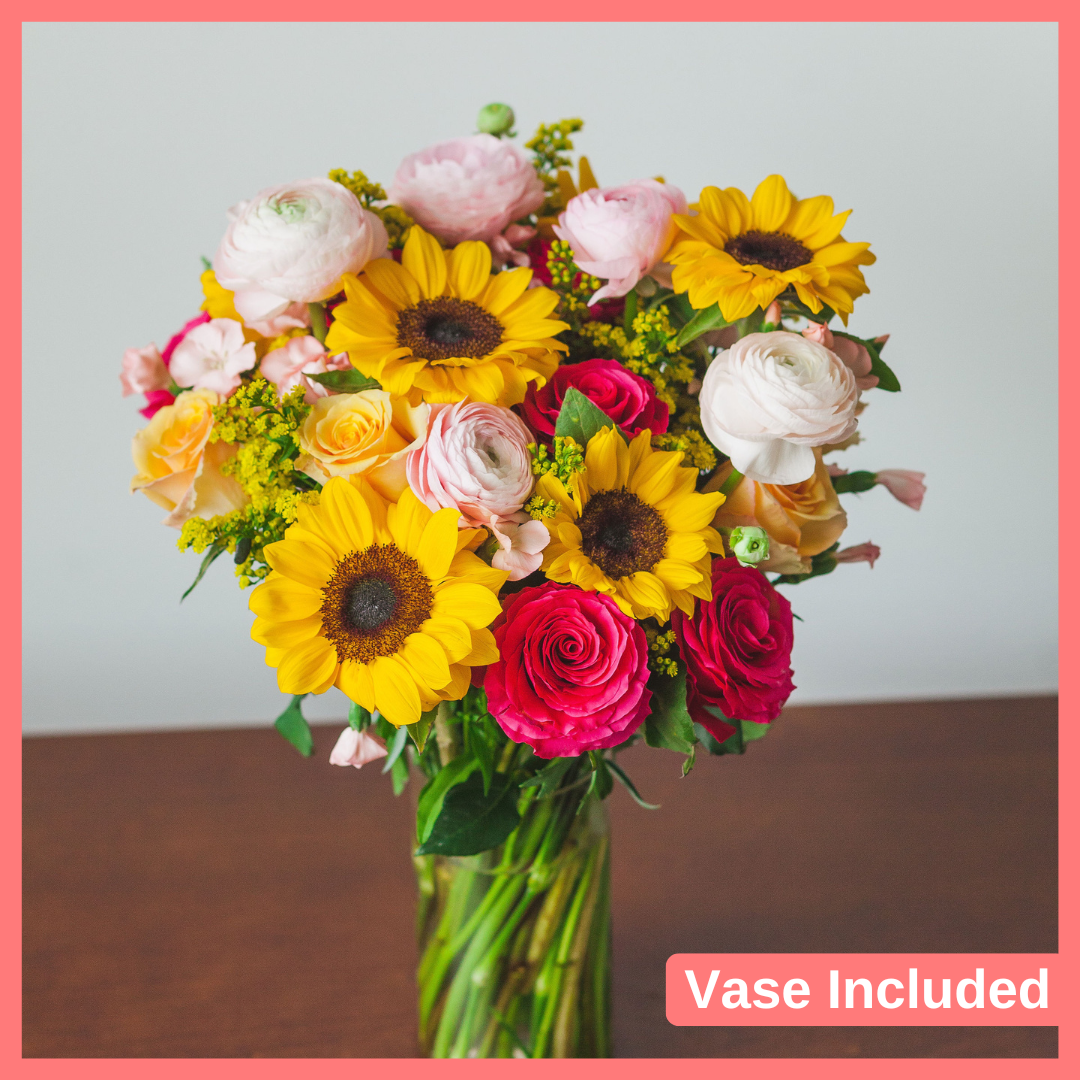 My Sunshine Bouquet With Vase