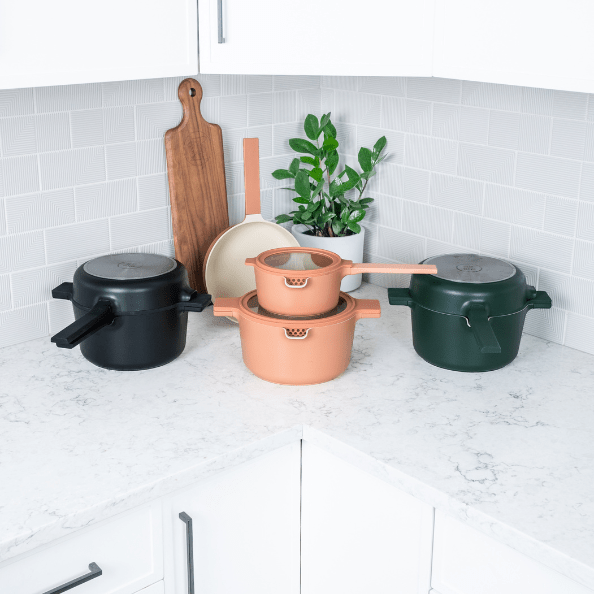Neat 5 - Piece Nesting Cookware Set - Alva Cookware