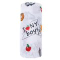 New York Baby Boy Muslin Swaddle Receiving Blanket