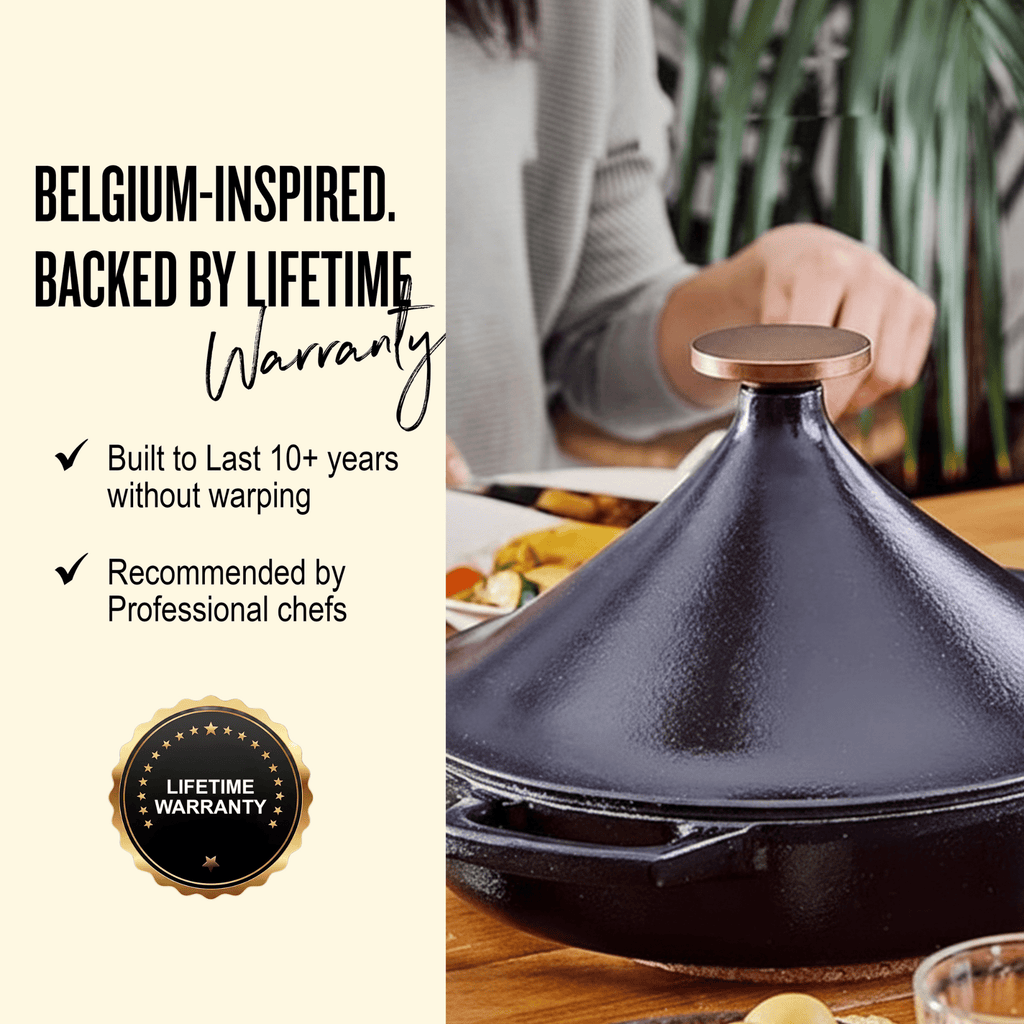 Nori Moroccan Tagine — 3 QT. - Alva Cookware