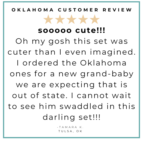Oklahoma Scissortail Baby Gift Bundle