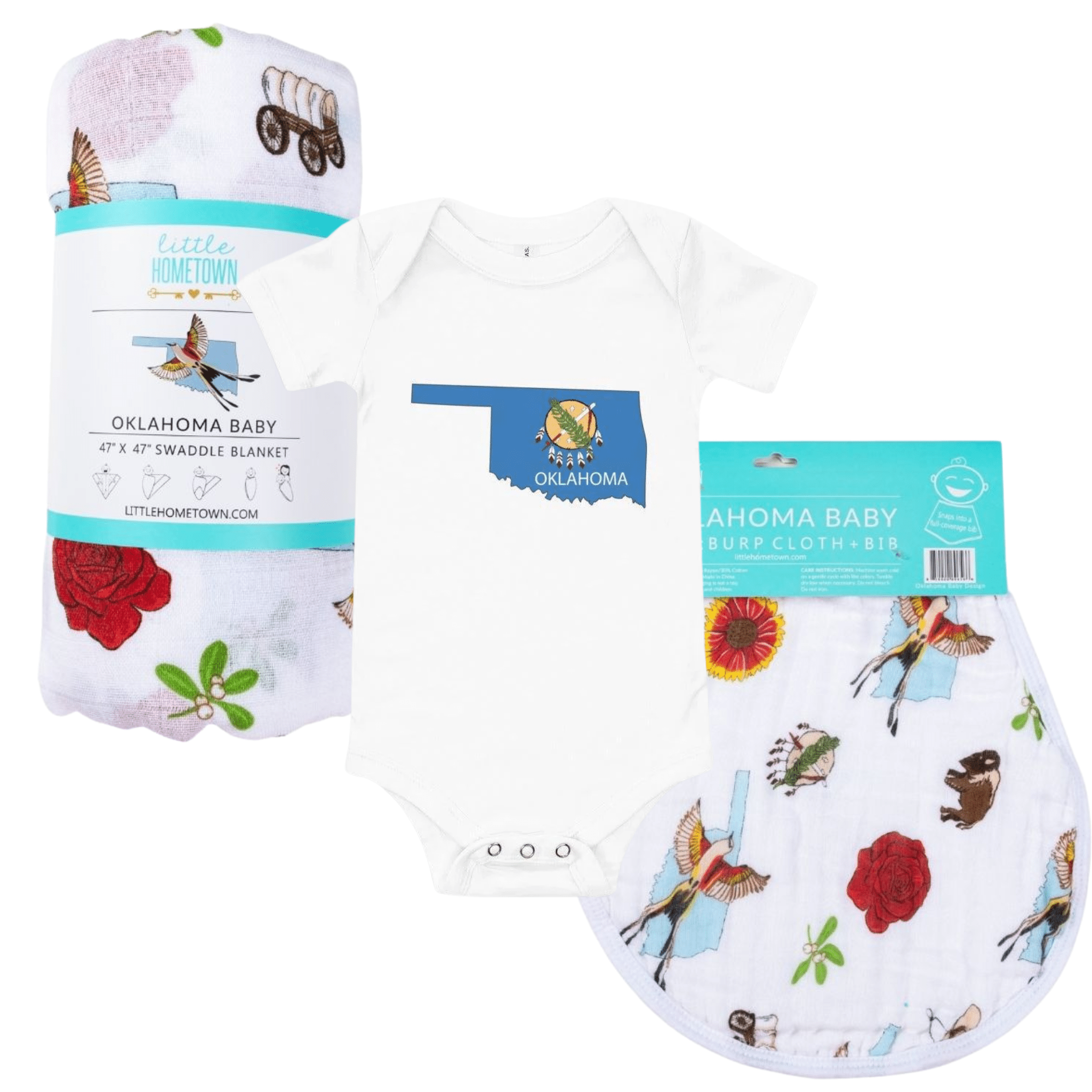 Oklahoma State Baby Gift Bundle
