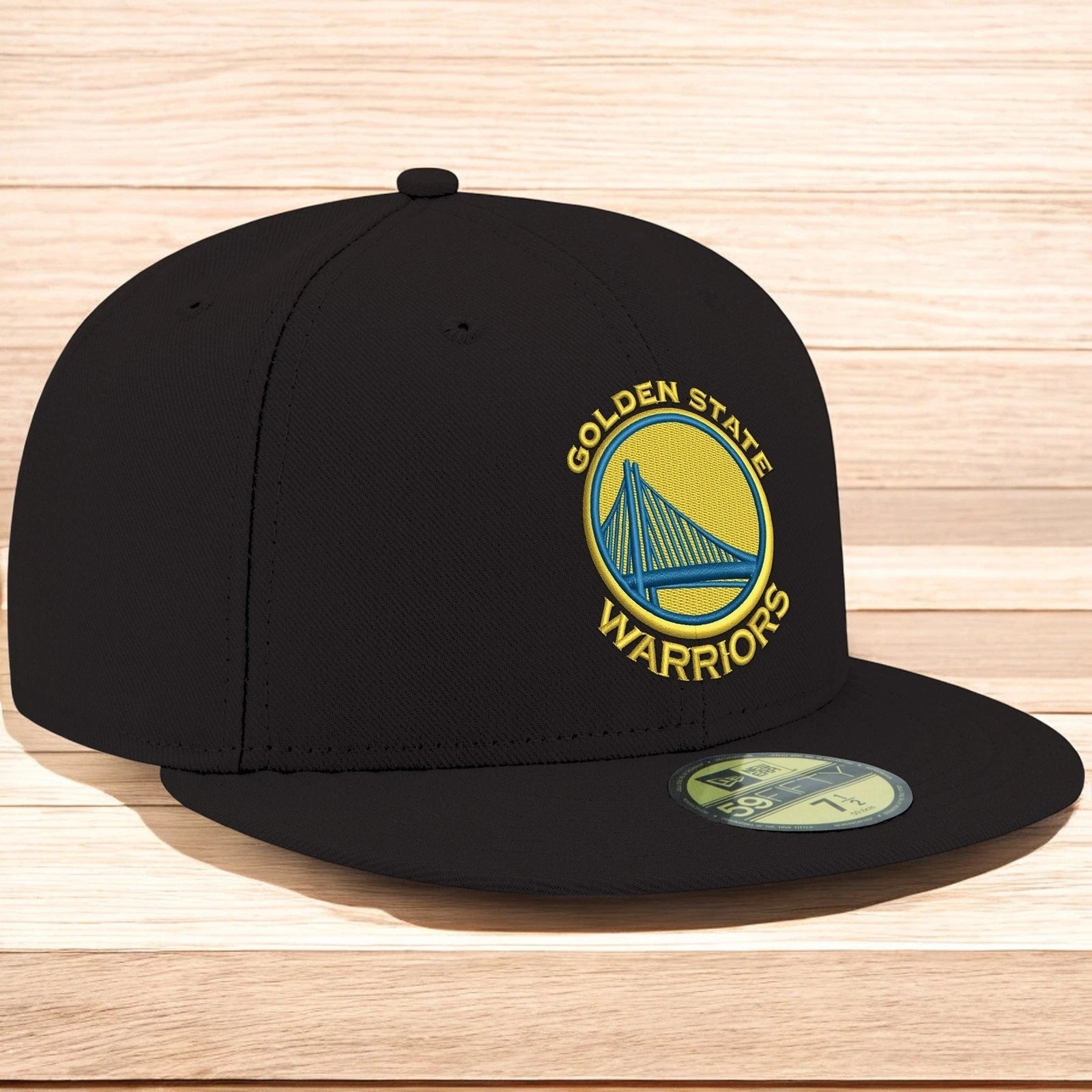 Mens New Era NBA 59Fifty Fitted Cap Golden State Warriors