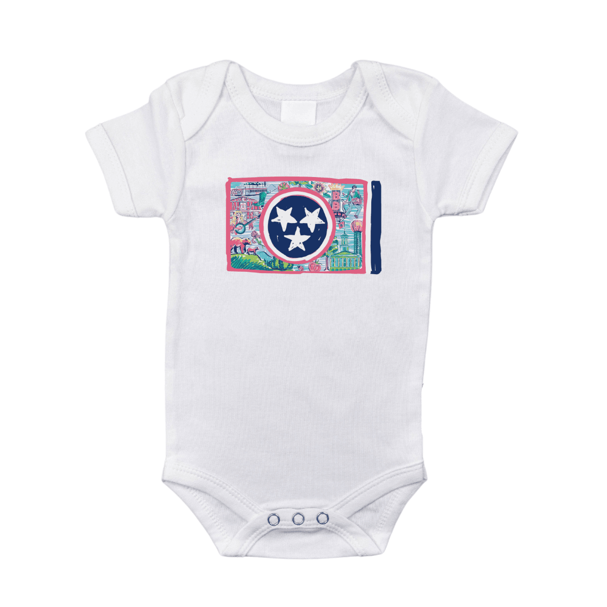 Tennessee Flag Baby Gift Bundle