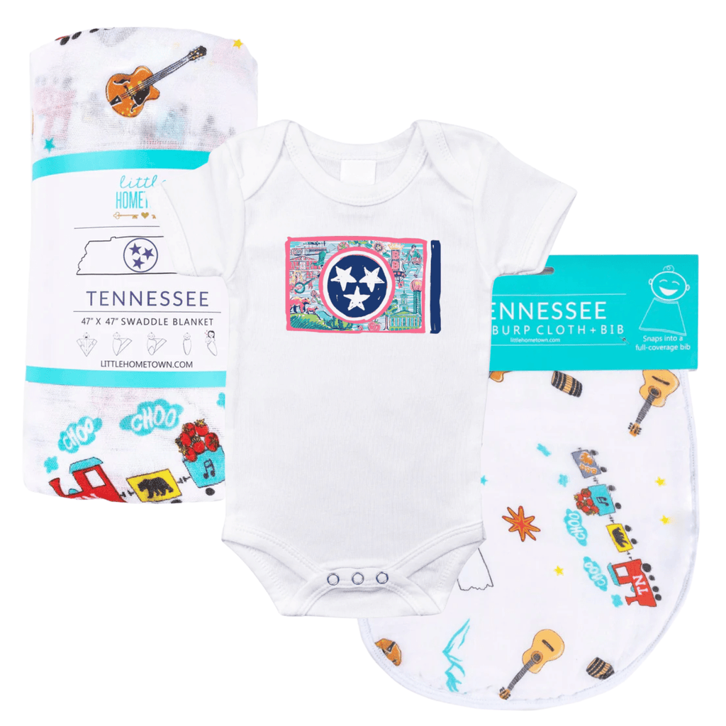 Tennessee Flag Baby Gift Bundle