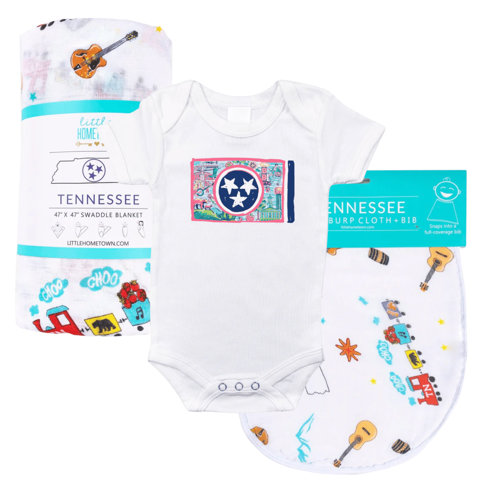 Tennessee Flag Baby Gift Bundle