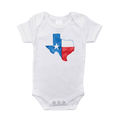 Texas Watercolor Baby Onesie