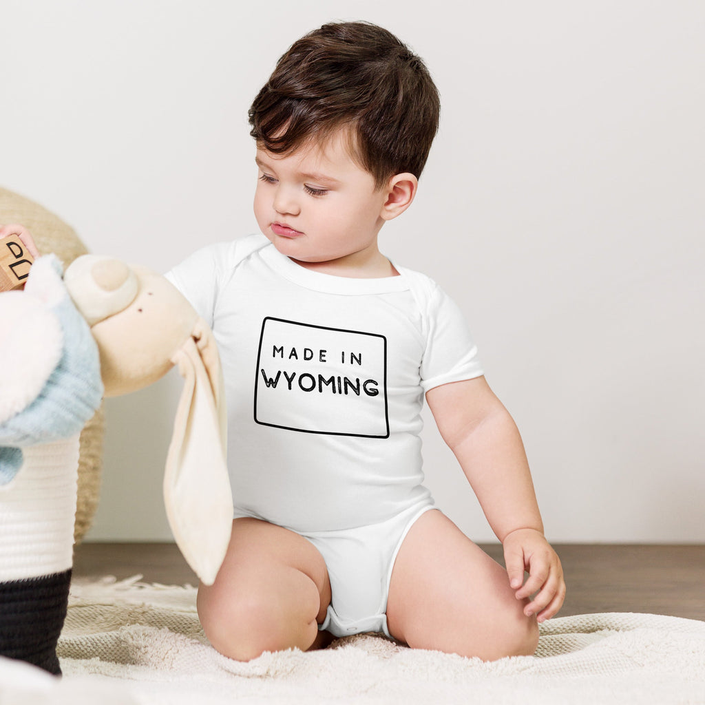 Wyoming Baby Onesie